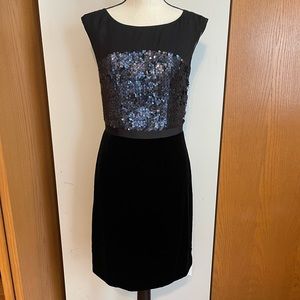 Boden Sequin Velvet Dress